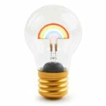 regenbogen gluehbirne akku valentinstag geschenk cordless rainbow lightbulb tagwerc