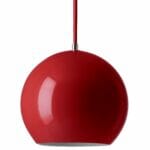 topan vp6 verner panton andtradition pendelleuchte vermilion red rot tagwerc